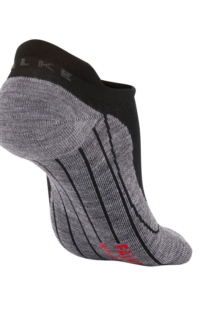 TK5 Wander Invisible Hiking Socks, Alternate, color, Black-Mix