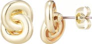 Adornia Knot Stud Earrings
