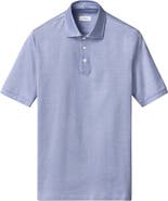 Eton Filo Di Scozia Jacquard Polo