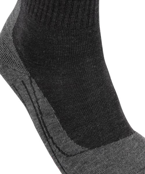 Falke Tk2 Explore Wool Silk Hiking Socks In Gray