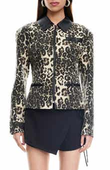 Soho Leopard Print Jacket