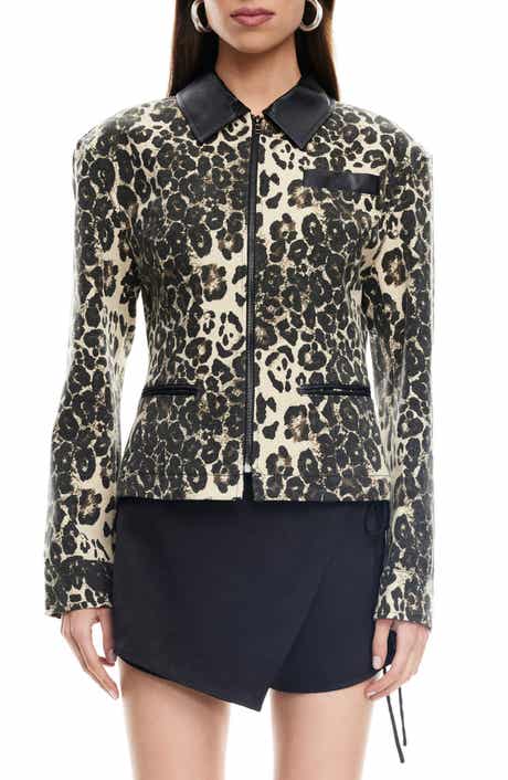 Soho Leopard Print Jacket