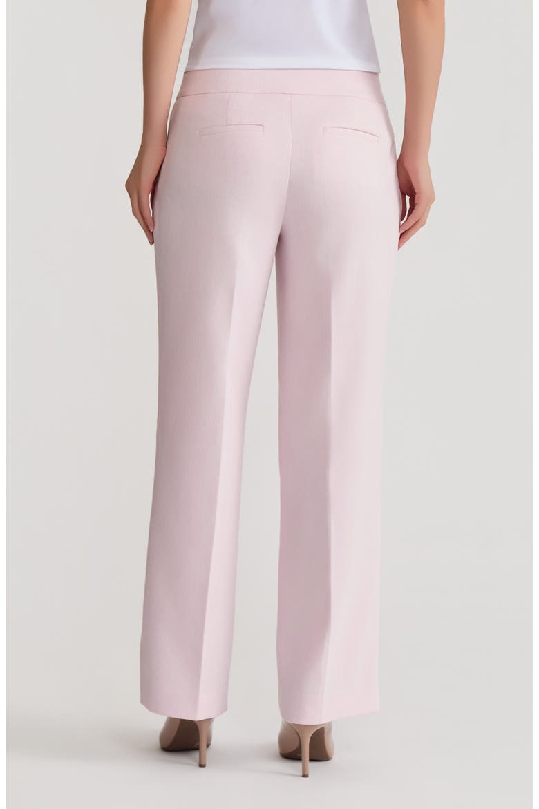Flat Front Low Rise Wide Leg Pants, Alternate, color, MISTY PINK MULTI