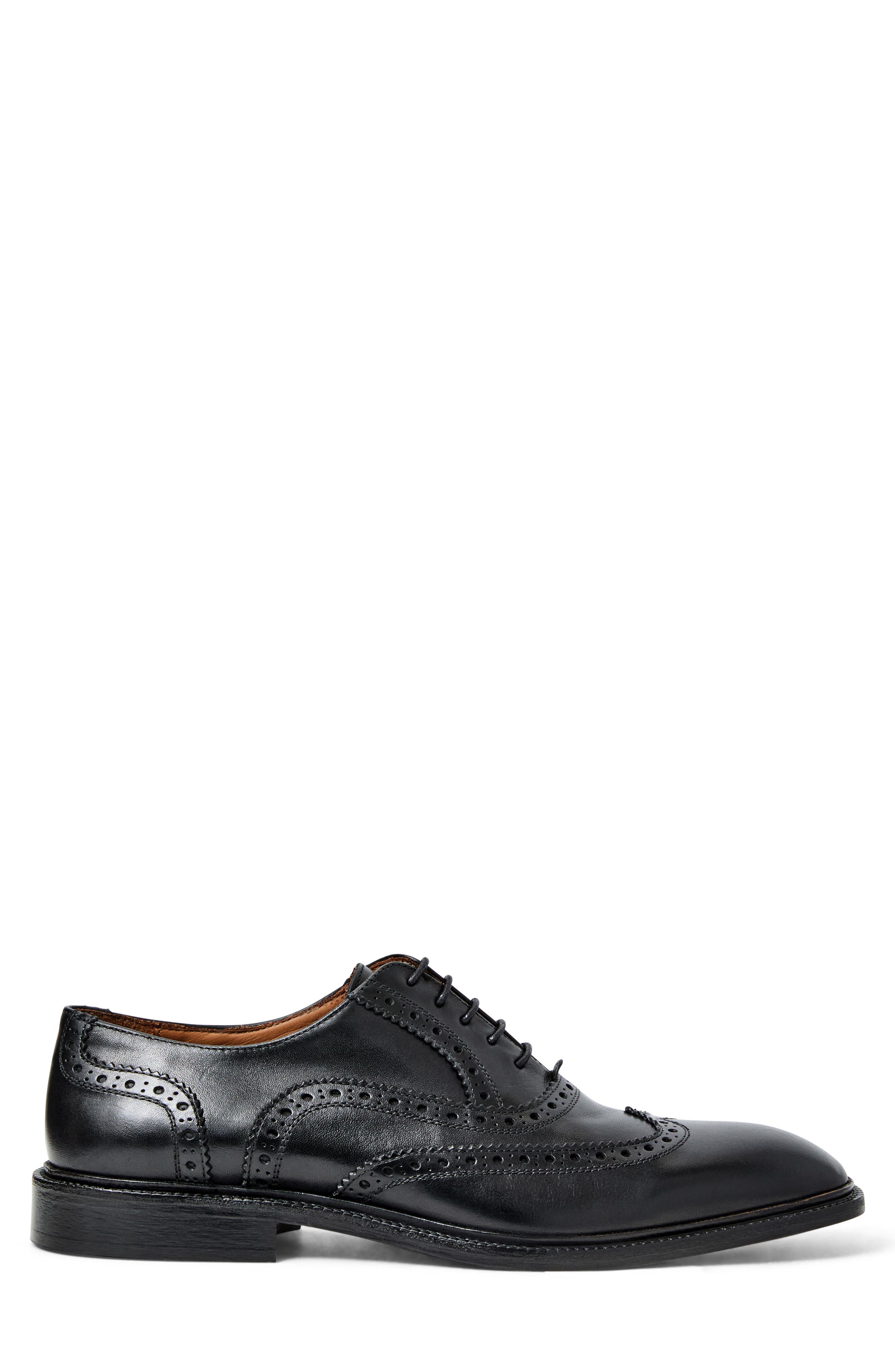 Bruno Magli Alfonso Wingtip Oxford, Alternate, color, Black
