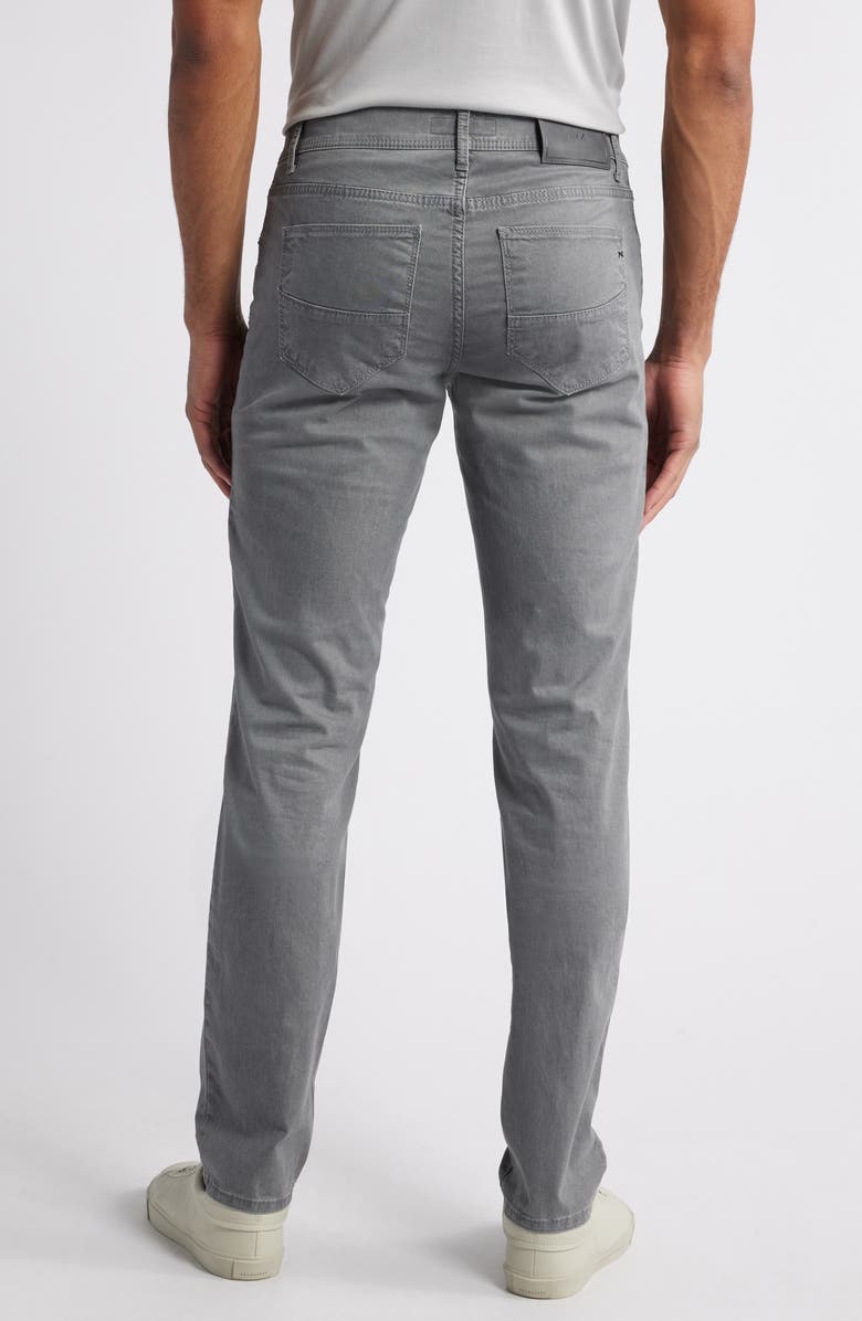 Brax Cadiz Stretch Cotton Straight Leg Pants, Alternate, color, Grey