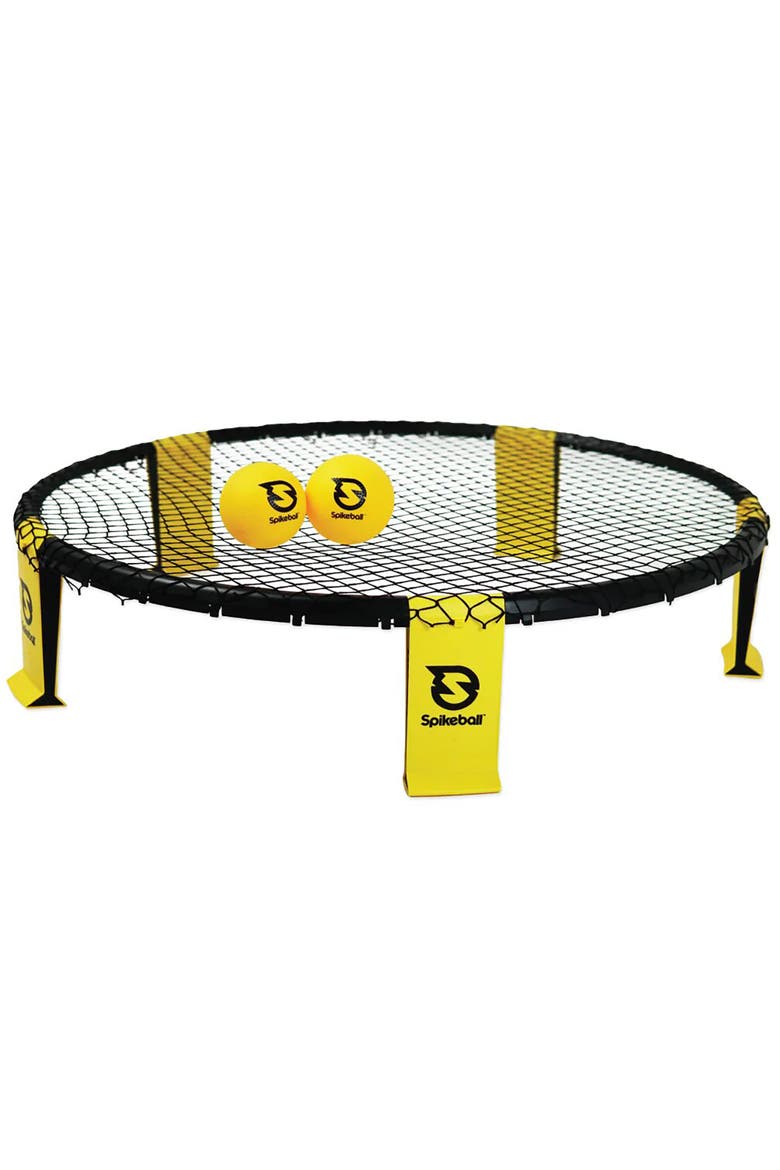 Weekender Set Roundnet Volleyball and 4 Square Outdoor Yard Game, Main, color, Multicolored