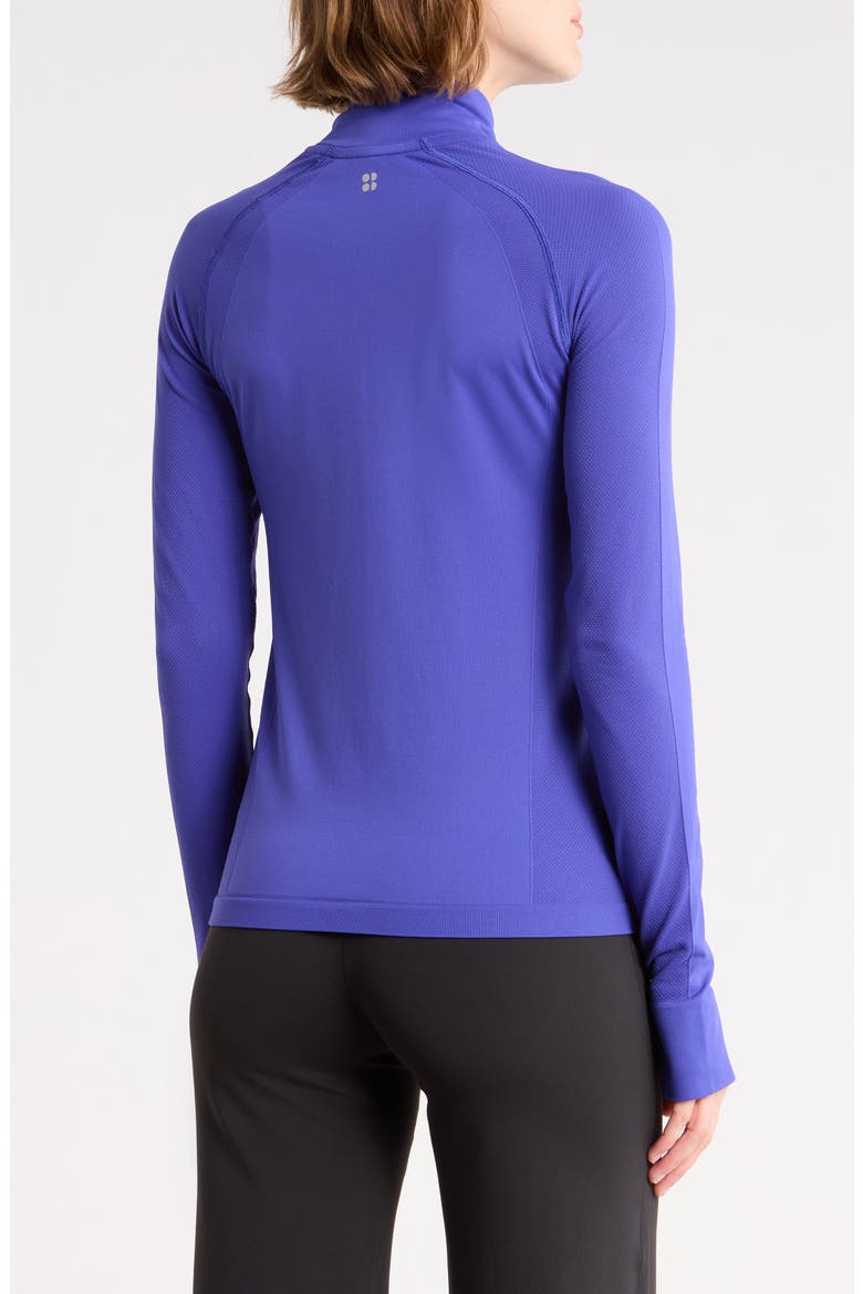 Athlete Seamless Performance Jacket, Alternate, color, RICH BLUE