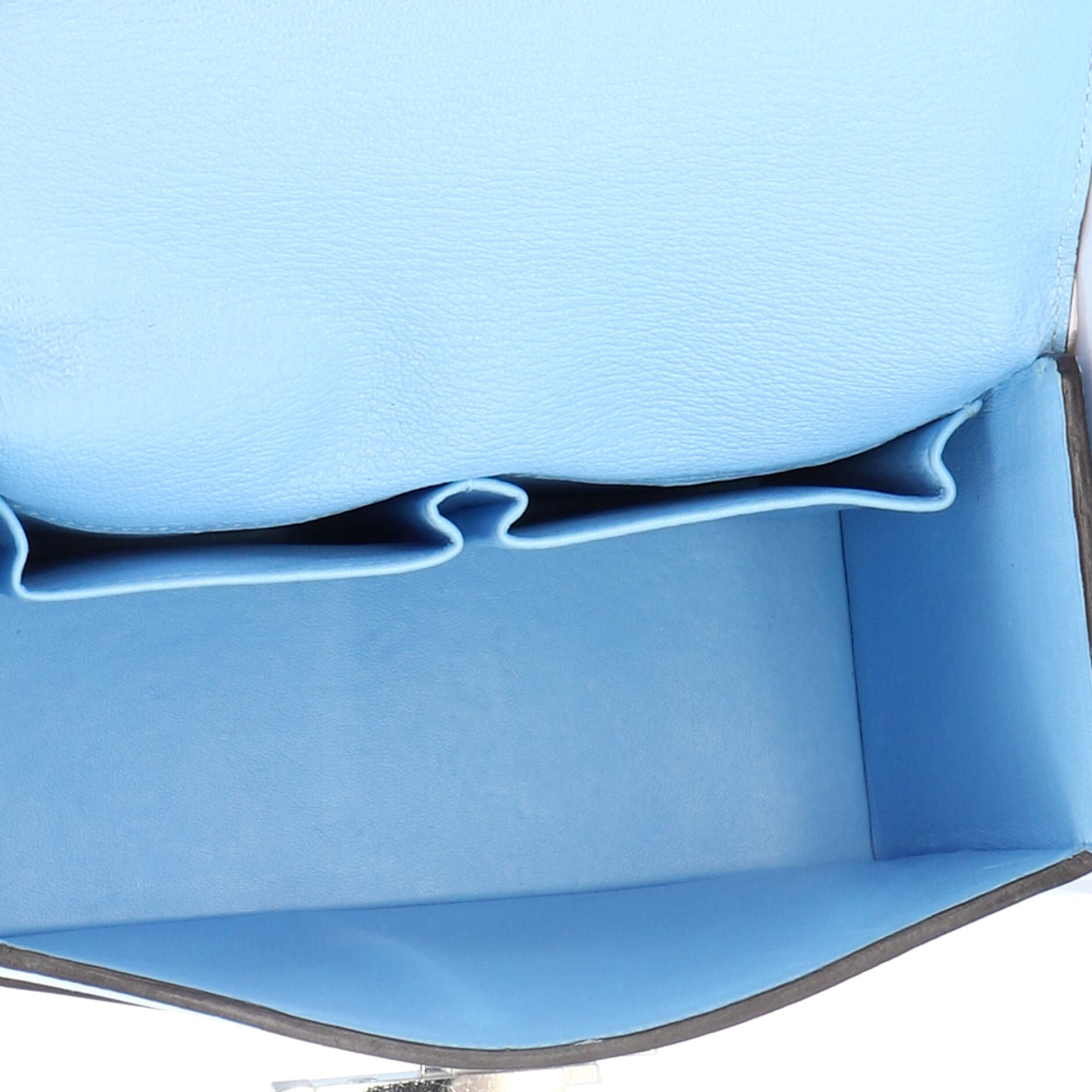 Cinhetic Top Handle Bag Chevre Mysore, Alternate, color, Blue