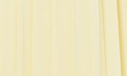 French Connection Sunburst Pleated Crepe Midi Skirt In Cornsilk Yellow