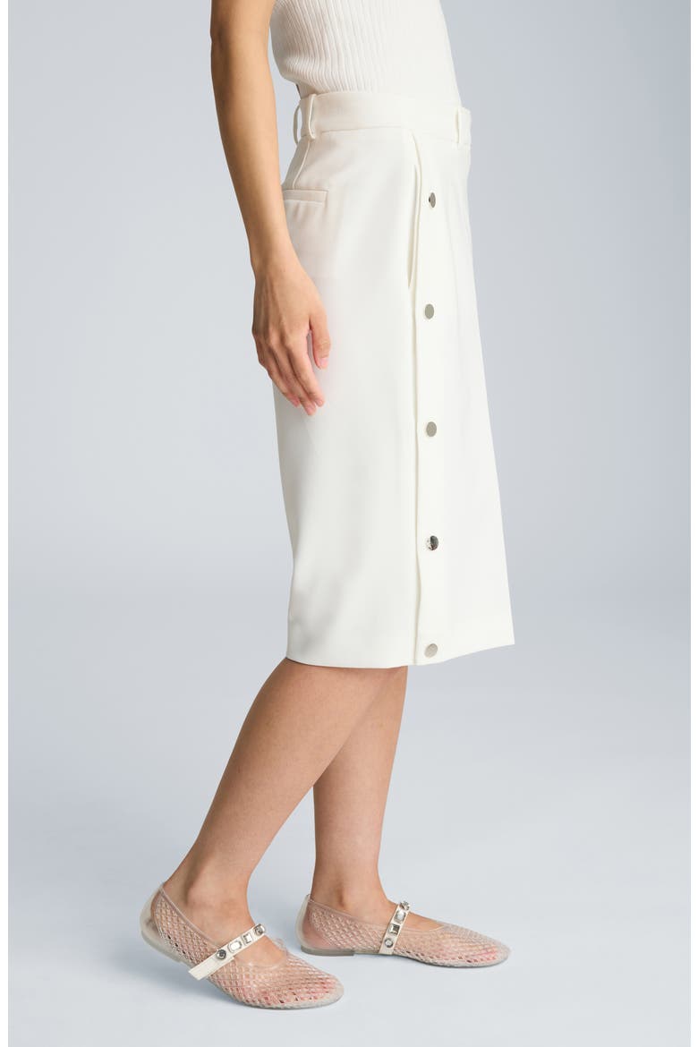 High Rise Long Shorts, Alternate, color, PURE WHITE