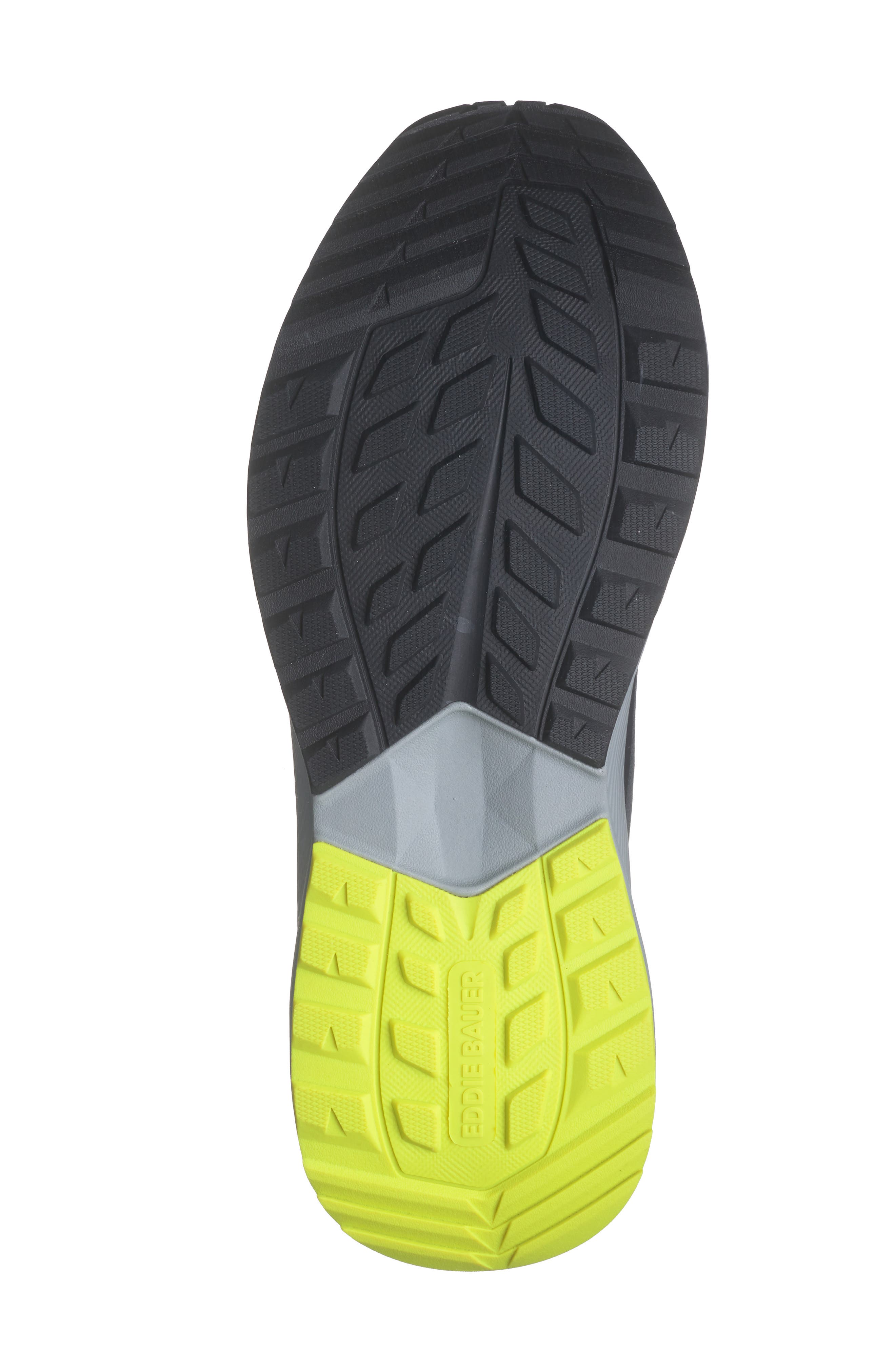 Eddie Bauer Primal Trail Sneaker, Alternate, color, Grey/ Charcoal/ Lime