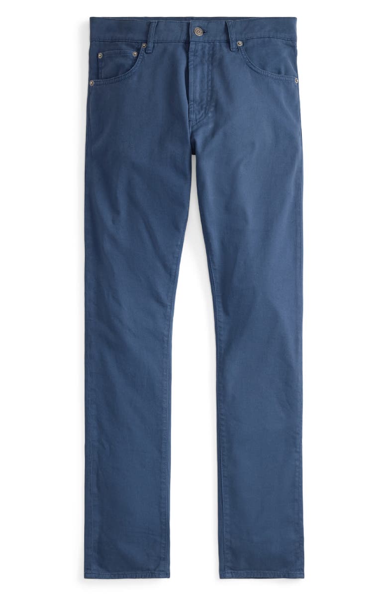 Ralph Lauren Purple Label Sherrington Slim Fit Five-Pocket Stretch Twill Pants, Alternate, color, Soft Blue