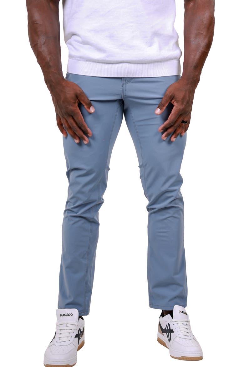 Marthyr Slim Fit Pants, Main, color, BLUE