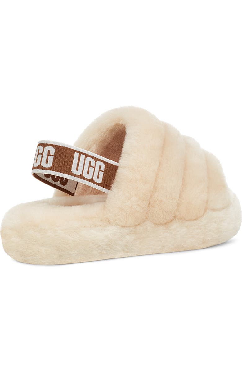 UGG<sup>®</sup> Fluff Yeah Slide, Alternate, color, Natural