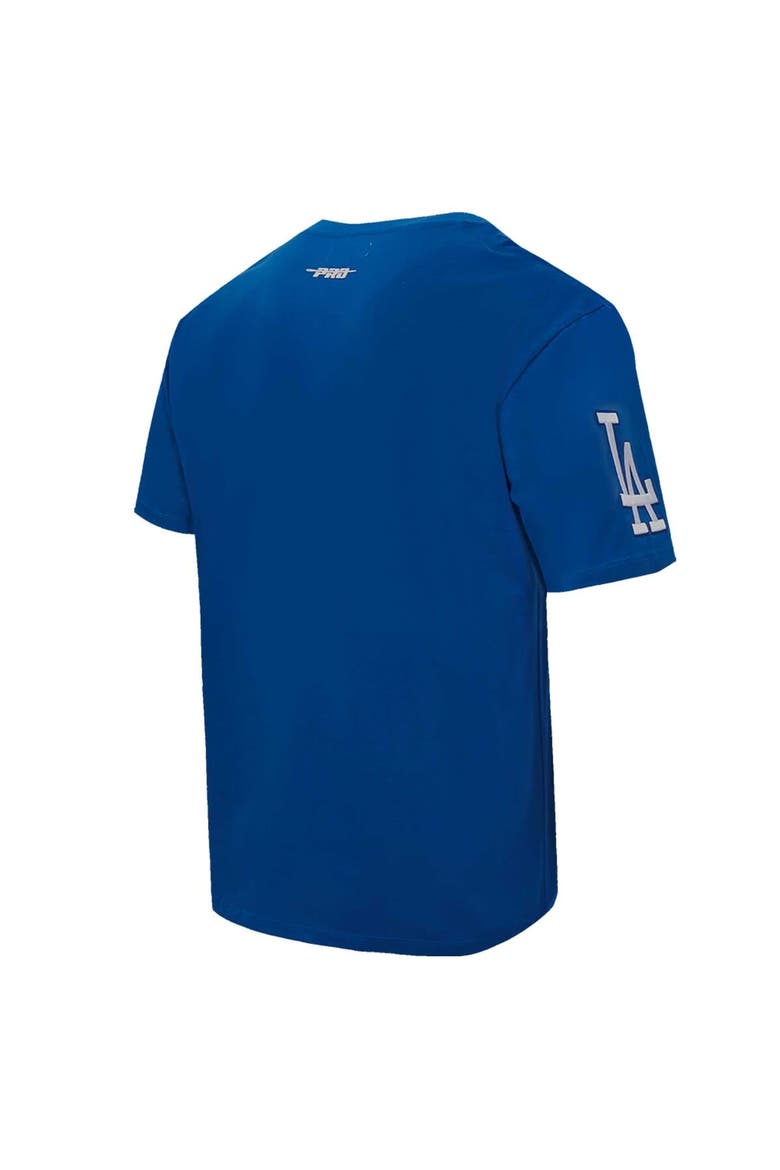 Men's Pro Standard Royal Los Angeles Dodgers Turn It Up Dropped Shoulder T-Shirt, Alternate, color, Royal