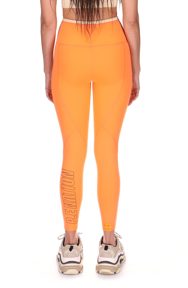 P.E Nation Uprise Leggings, Alternate, color, 