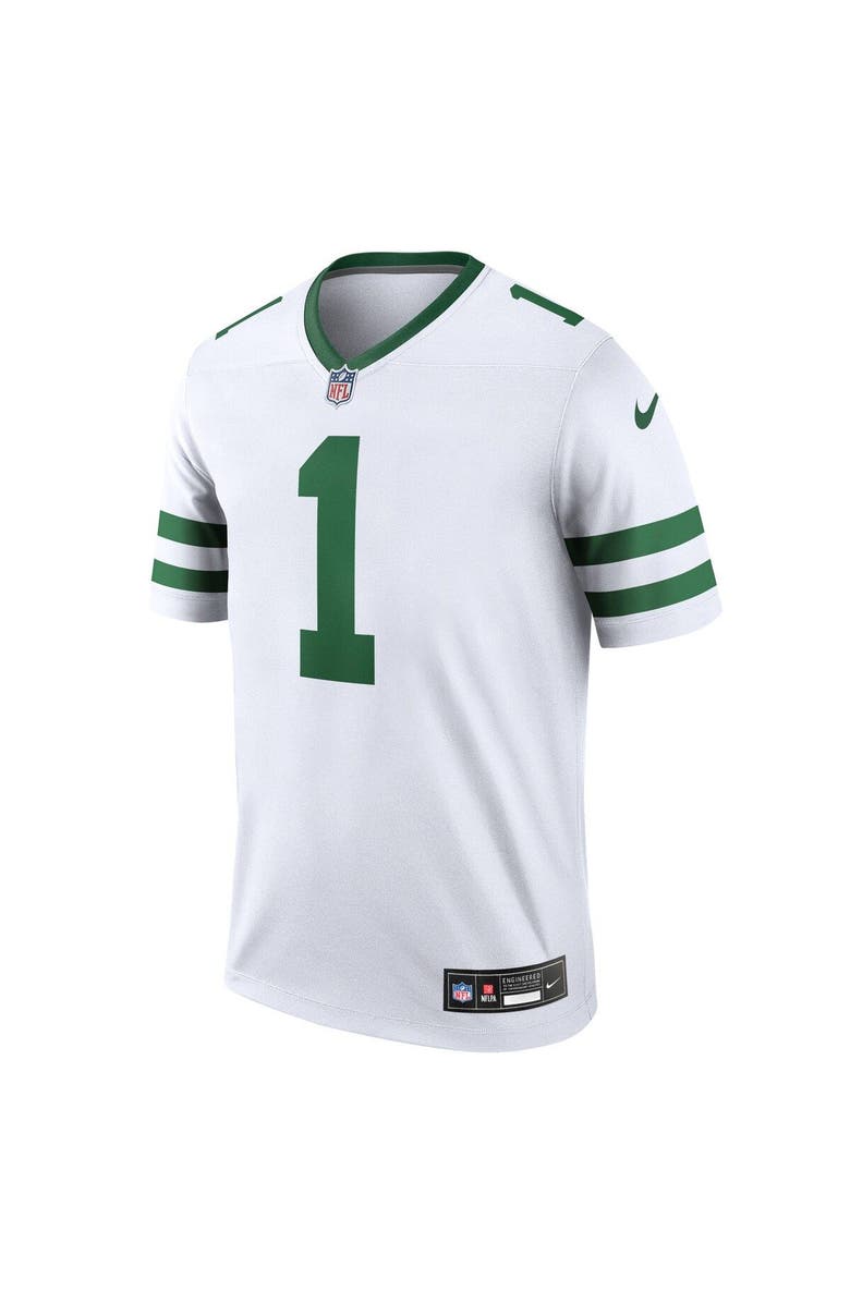 Nike Men's Nike Sauce Gardner White New York Jets Alternate Legend Jersey, Alternate, color, White
