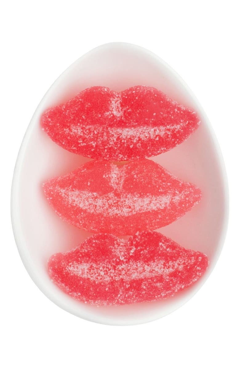 sugarfina Bisous Sugar Lips Set of 4 Small Candy Cubes, Alternate, color,
