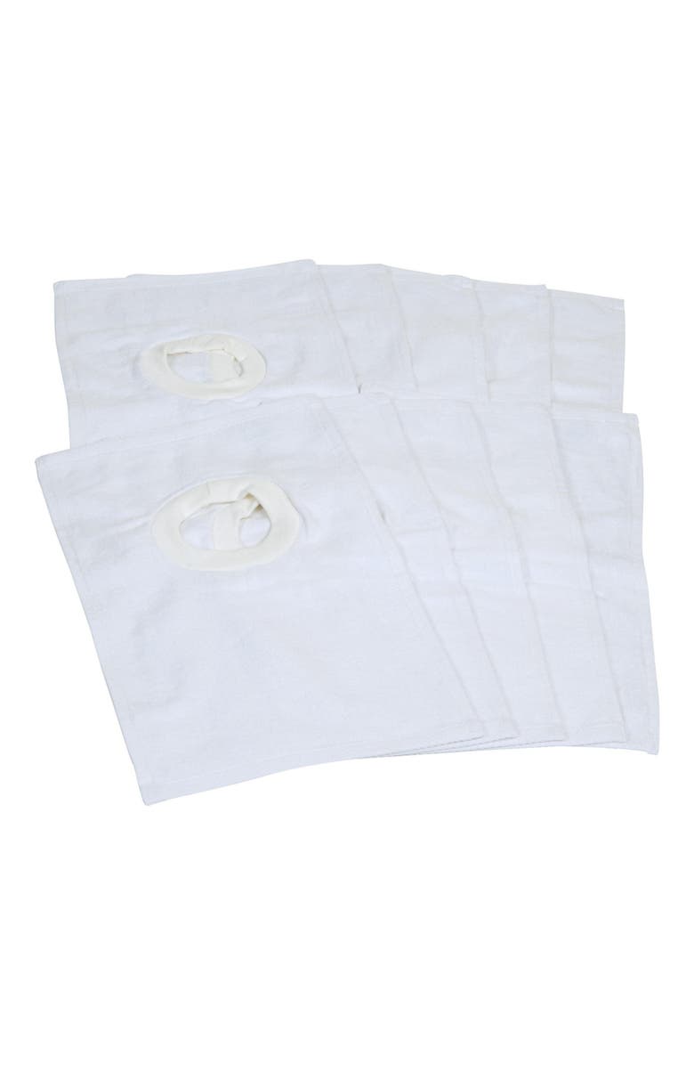 Kaplan Early Learning Company Deluxe Terry Pullover Bibs - Set of 10, Main, color,