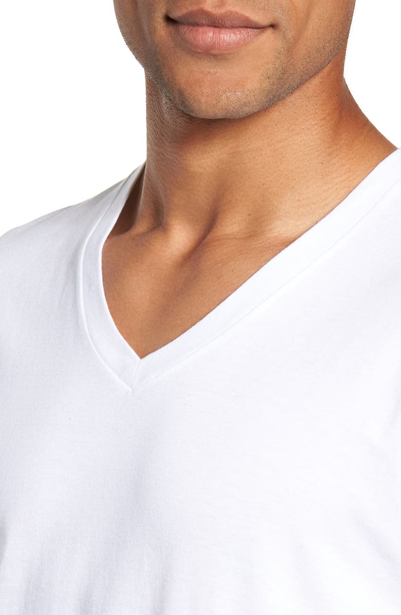 Polo Ralph Lauren 5-Pack V-Neck Undershirts, Alternate, color,