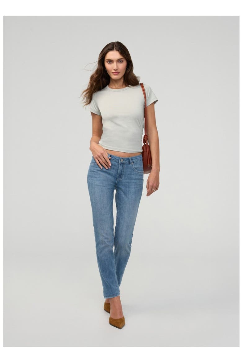 Performance Denim Girlfriend, Main, color, Solstice