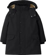 Burberry Detachable Warmer Nylon Parka