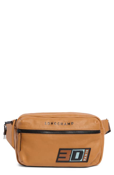 LC3D Signature Leather Belt Bag