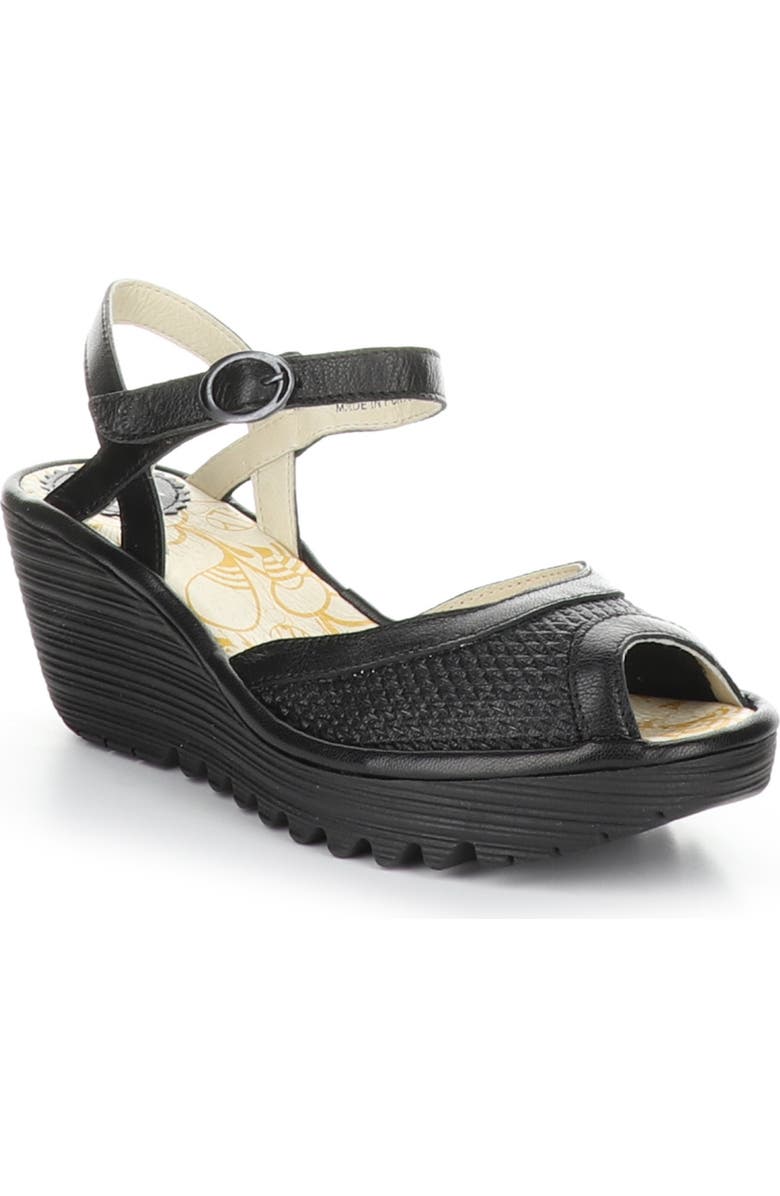 Fly London Yans Wedge Sandal, Main, color,
