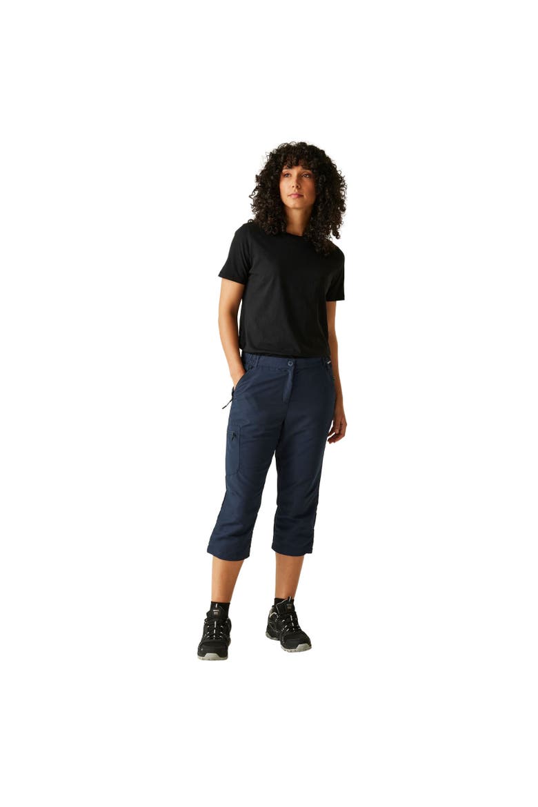Chaska Iii Walking Capri Cropped Trousers, Alternate, color, Navy