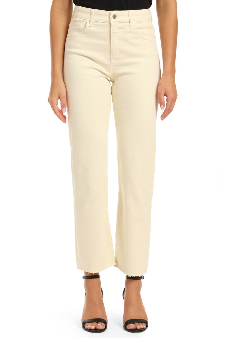 Barcelona High Waist Wide Leg Jeans, Main, color, ANTIQUE WHITE LA VINTAGE