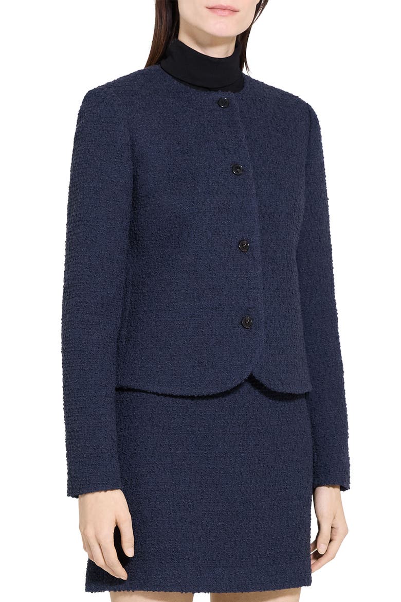 Tweed Jacket, Alternate, color, NOCTURNE NAVY
