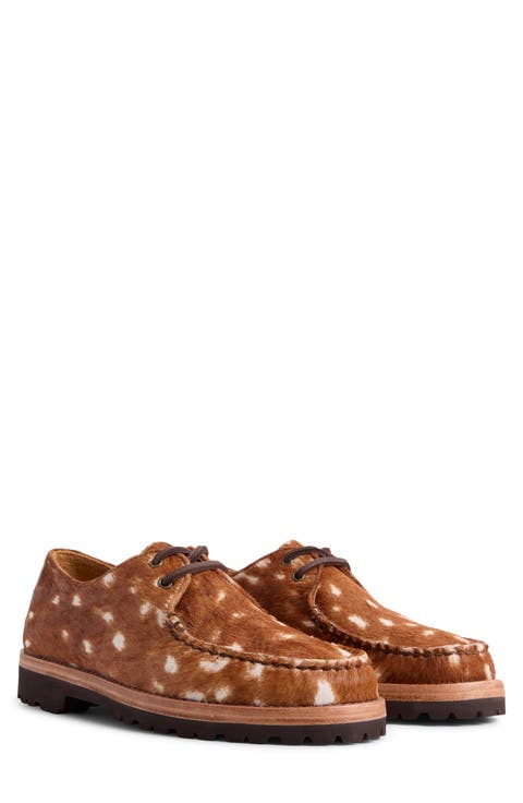 x Colour Plus Companie Genuine Calf Hair Captains Oxford (Men)