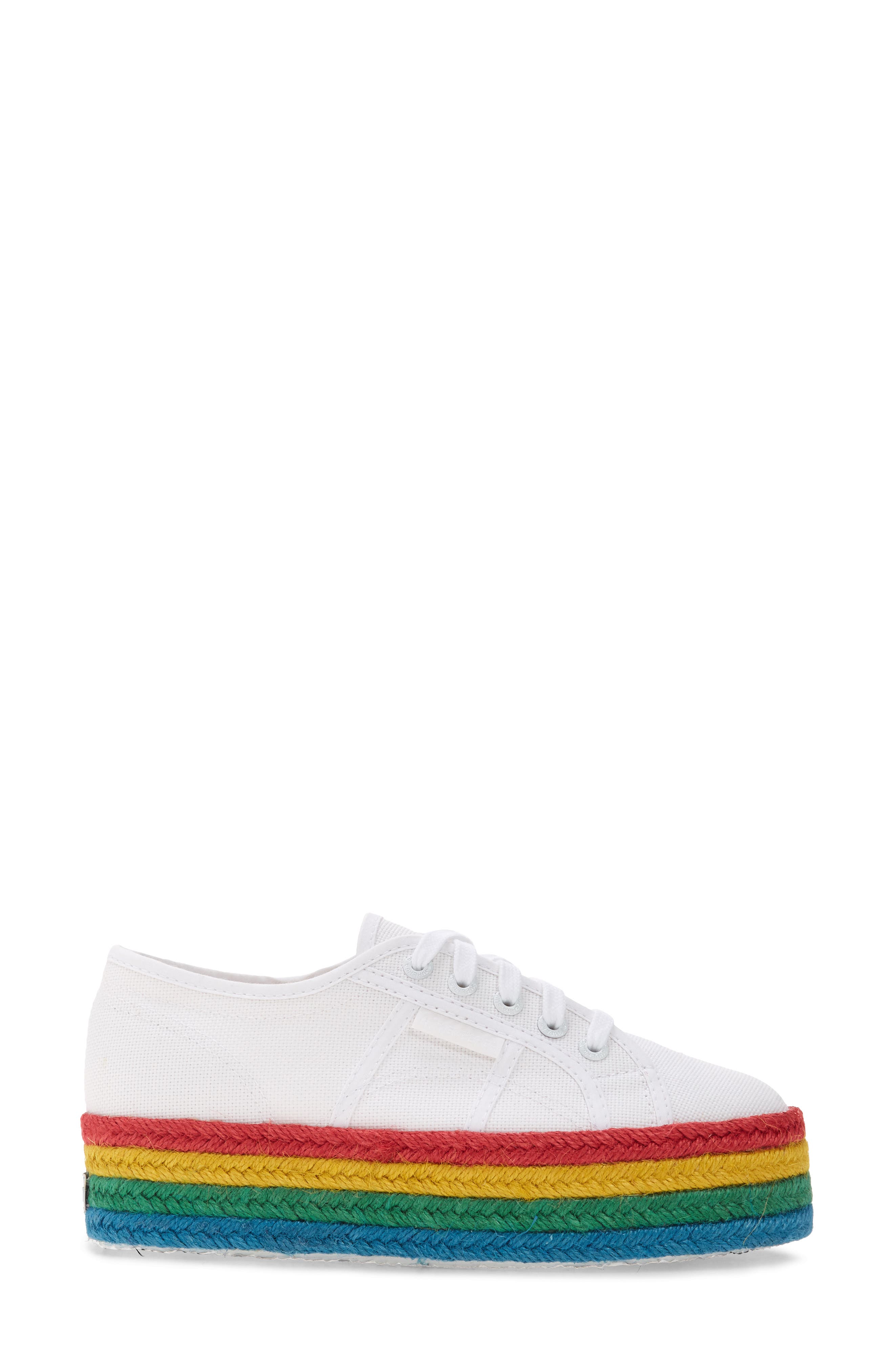Superga Cotcoloropew Espadrille Sneaker, Alternate, color, 