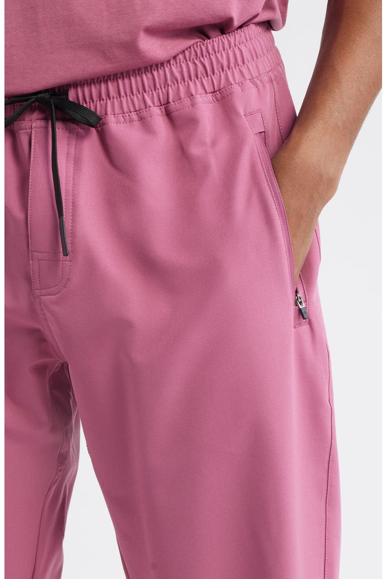 Tempo Tech Pants, Alternate, color, ROSE