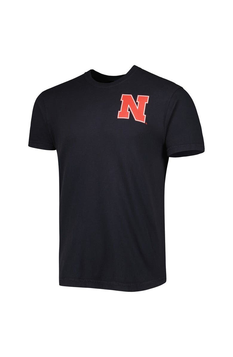 IMAGE ONE Men's Black Nebraska Huskers Hyperlocal Team T-Shirt, Alternate, color, 