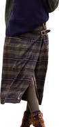 Celtic & Co. Midi Celt Kilt Plaid Skirt
