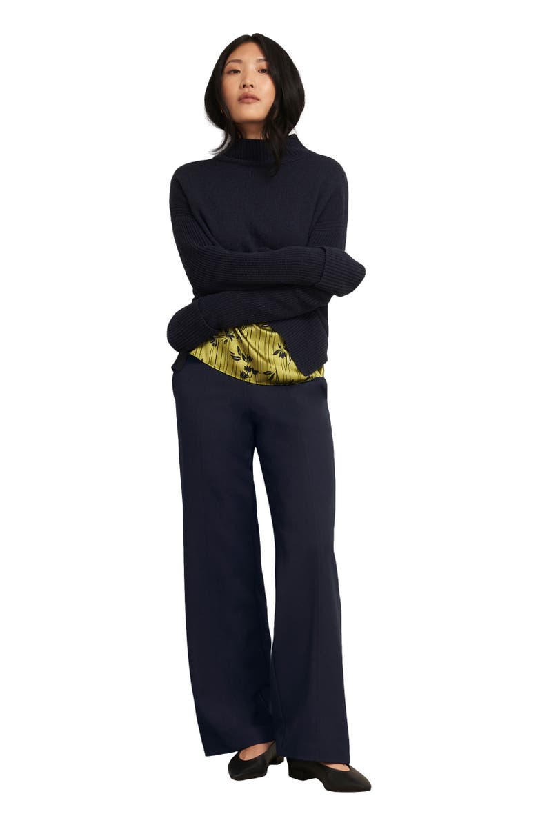 HOBBS LONDON Marina Pants, Alternate, color, Hobbs Navy