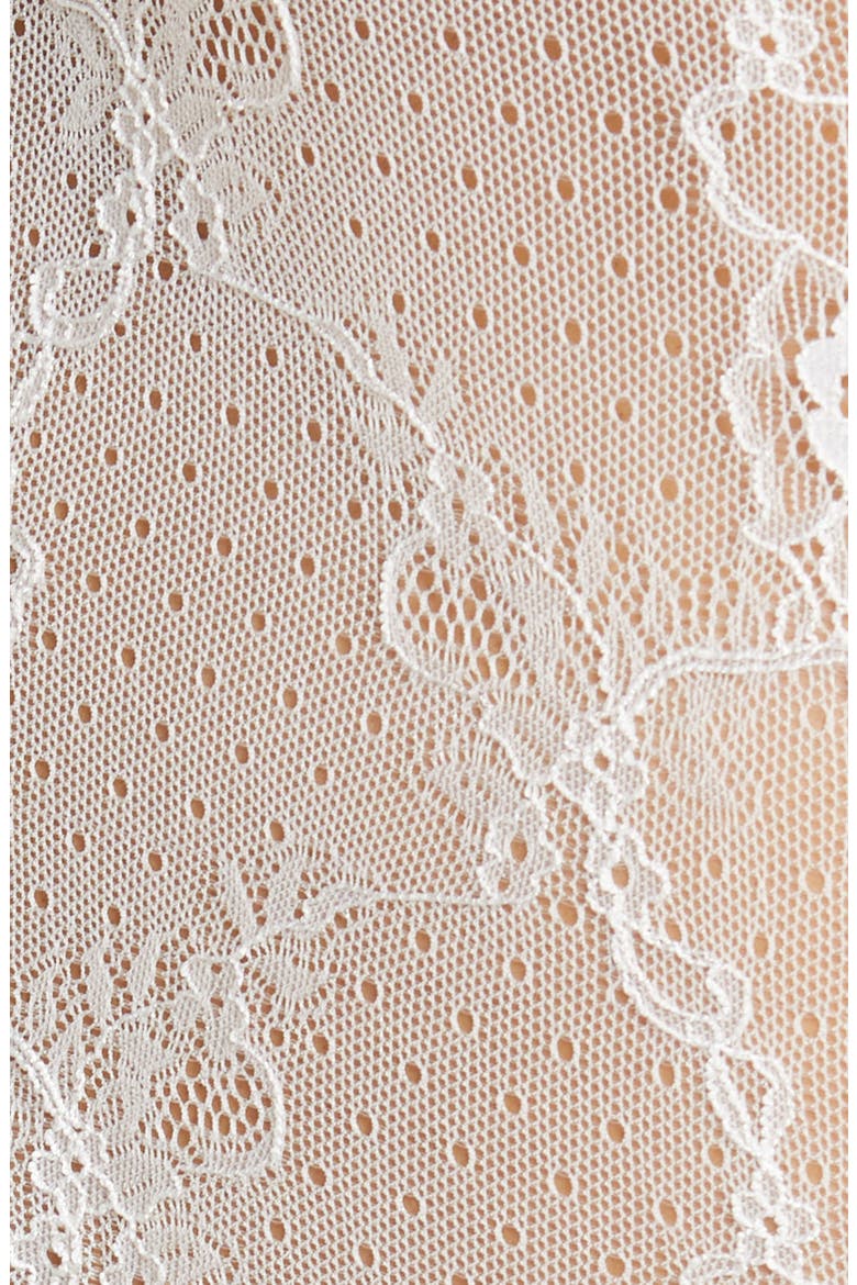 Lace Romper, Alternate, color, WHITE