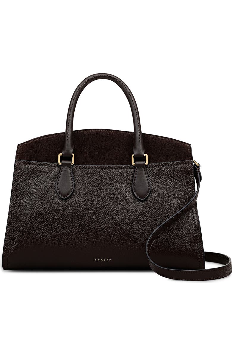 Radley Medium Portland Way Zip Tote Bag, Main, color, Dark Oak