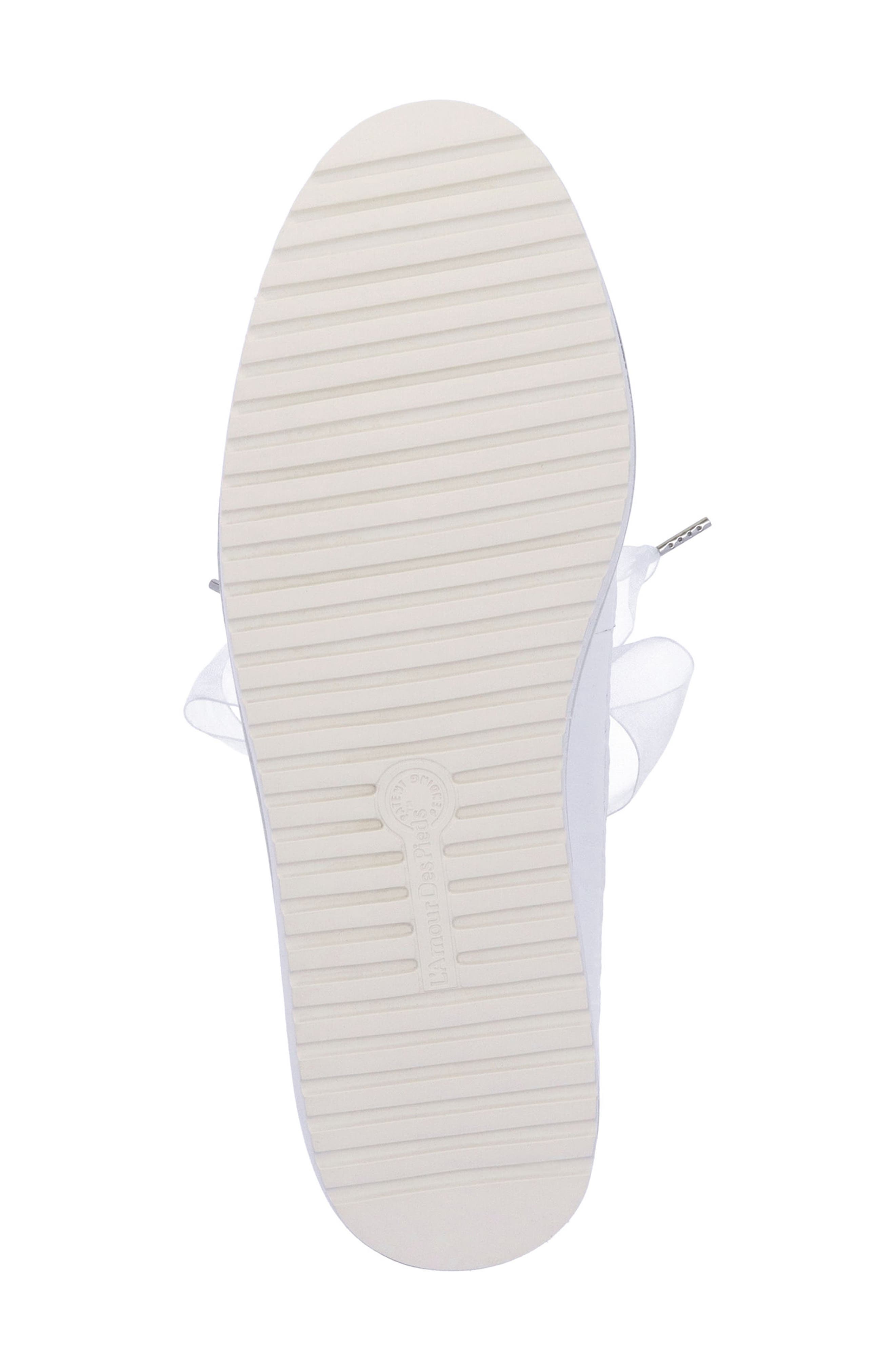 Zafira Mixed Media Derby, Alternate, color, WHITE