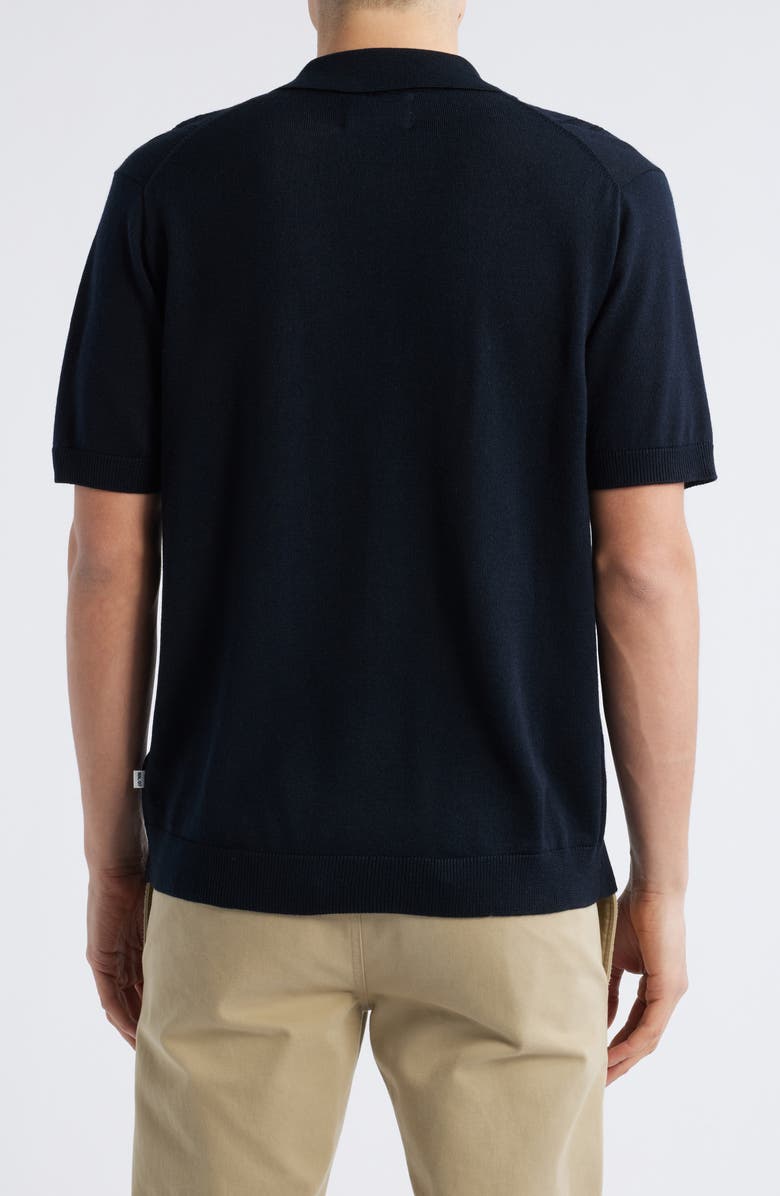 NN07 Thor Short Sleeve Cardigan, Alternate, color, Deep Navy