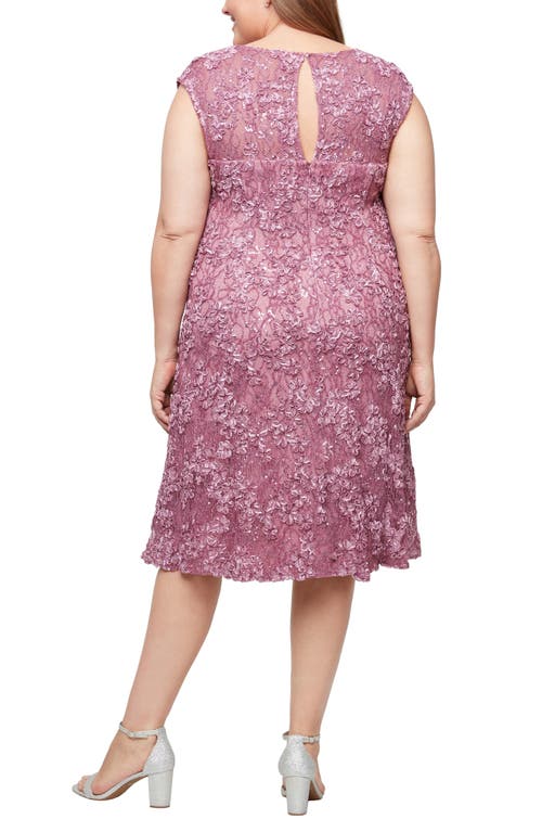 Alex Evenings Soutache Cocktail Dress