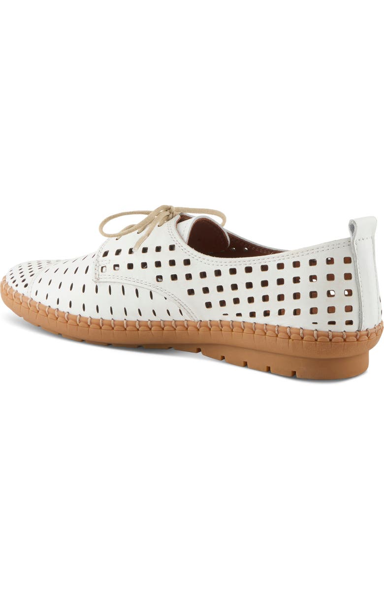 Spring Step Deysi Perforated Derby, Alternate, color, White