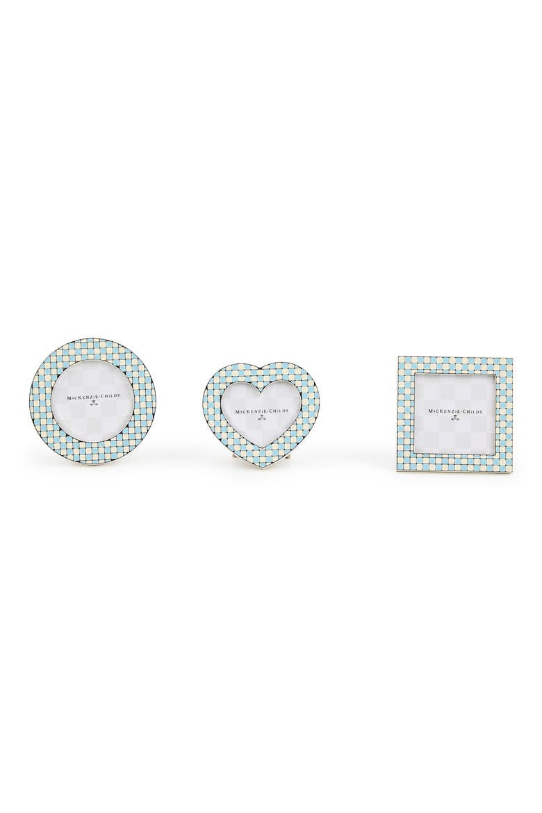 Set of Three Celebrate Baby Blue Assorted Frames, Main, color, BLUE