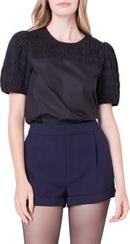 English Factory Smocked Top