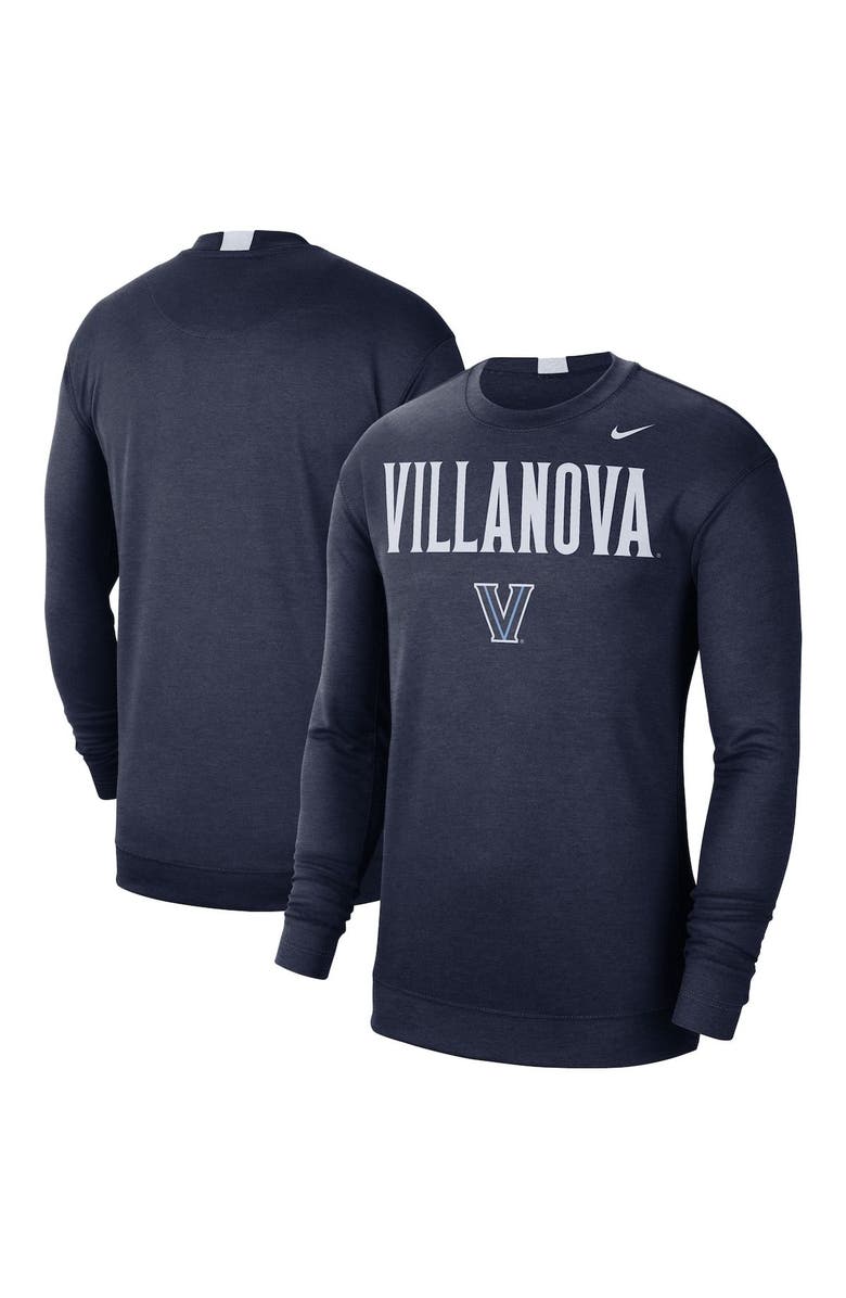 Nike Men's Nike Navy Villanova Wildcats 2021/22 Basketball Team Spotlight Performance Long Sleeve T-Shirt, Main, color, 
