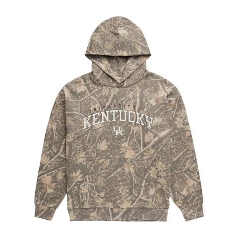 Men's Uscape Apparel  Camo Kentucky Wildcats Back Bay Fleece Hoodie