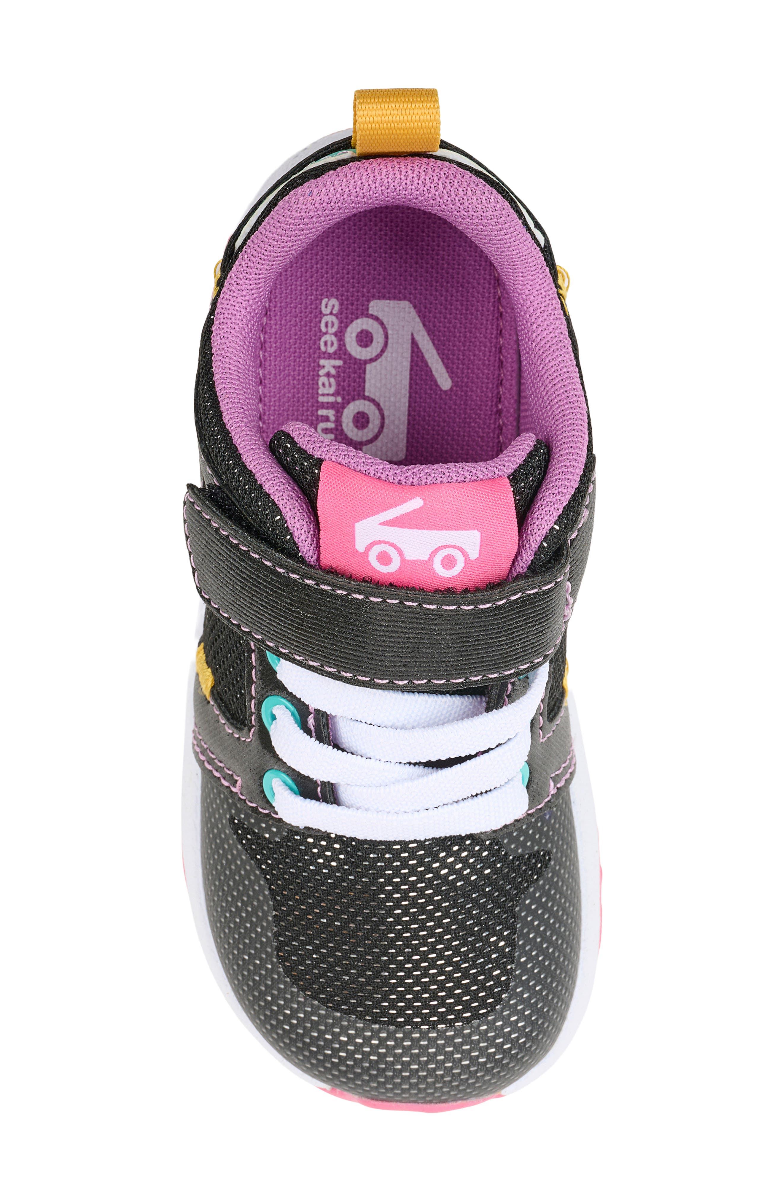 Kids' Viento Sneaker, Alternate, color, BLACK SHIMMER