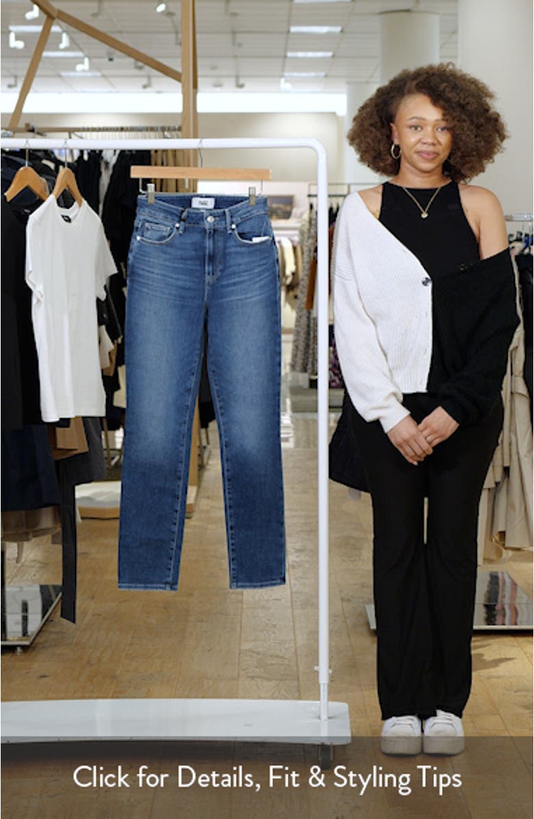 Gemma High Waist Cigarette Jeans, sales video thumbnail