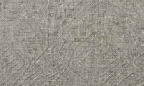 Sferra Ruggenti Linen Throw Pillow In Ash